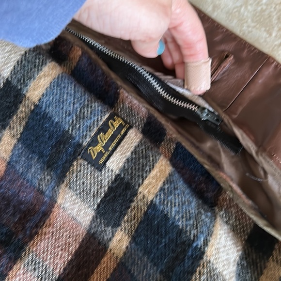 Vintage The Leather Shop Brown Leather Jacket w/ Liner Unisex size 46 Tall - Picture 11 of 12